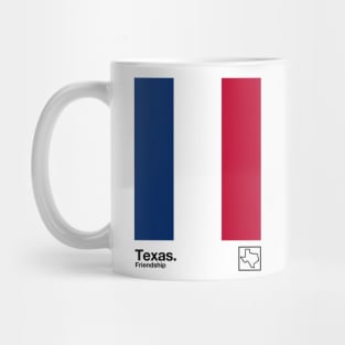 Texas // Original Texan Flag Aesthetic Colors Design Mug